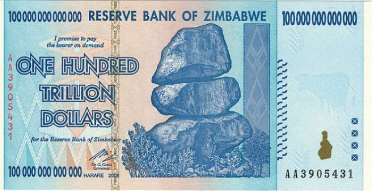 Dollar Zimbabwe (2000 - 2009)